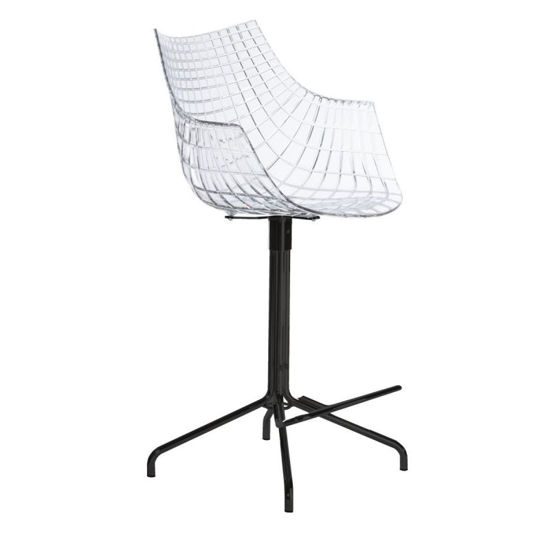 Low swivel stool Meridiana | Driade 
