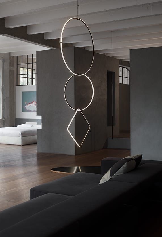 Lampada Arrangements - Square Large. Flos